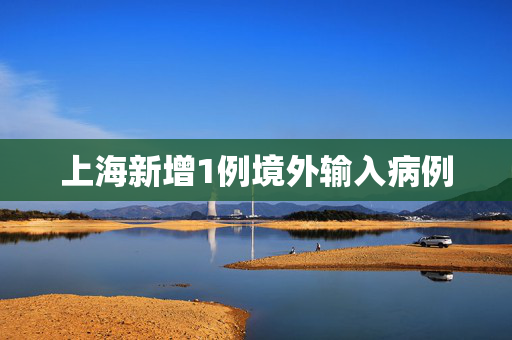 上海新增1例境外输入病例