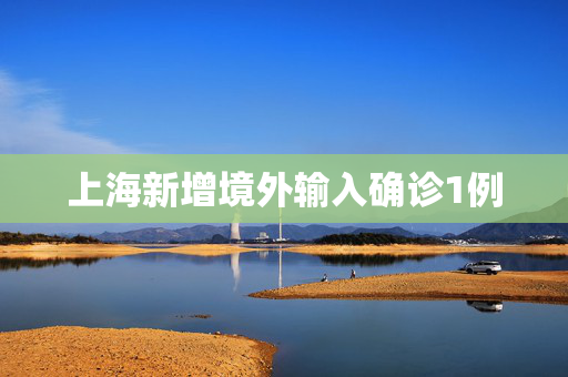 上海新增境外输入确诊1例