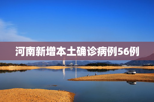 河南新增本土确诊病例56例